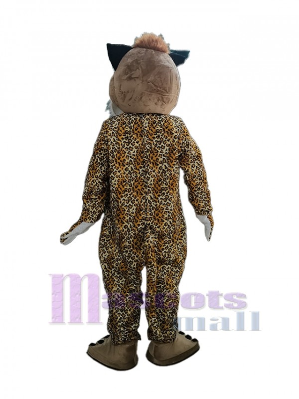 Leopard mascot costume