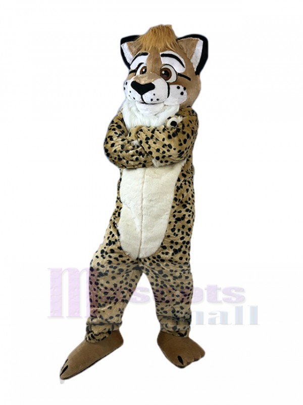 Leopard mascot costume
