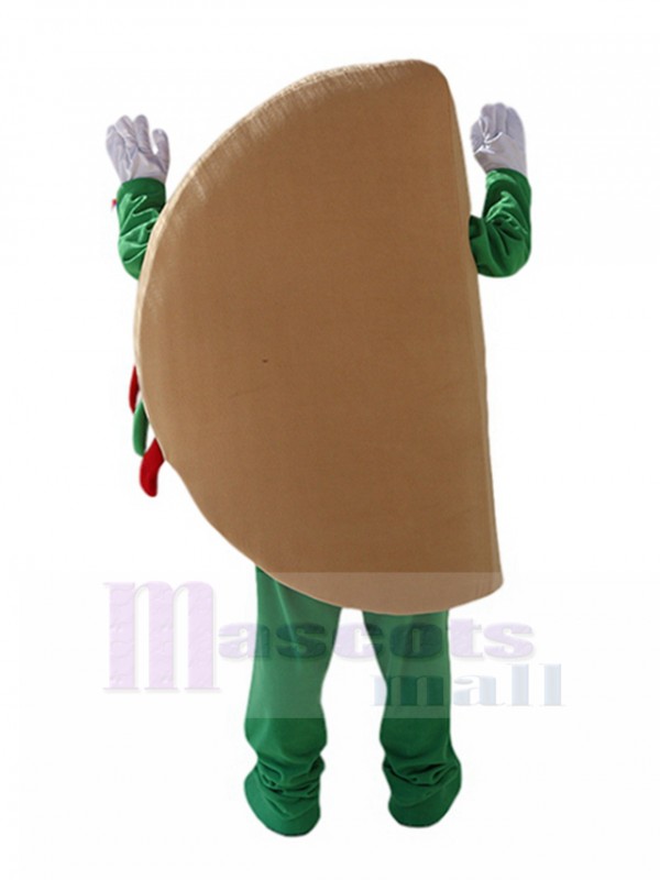 Cute Taco Mascot Costume Cartoon