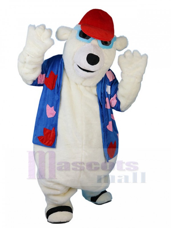 Polar Bear mascot costume