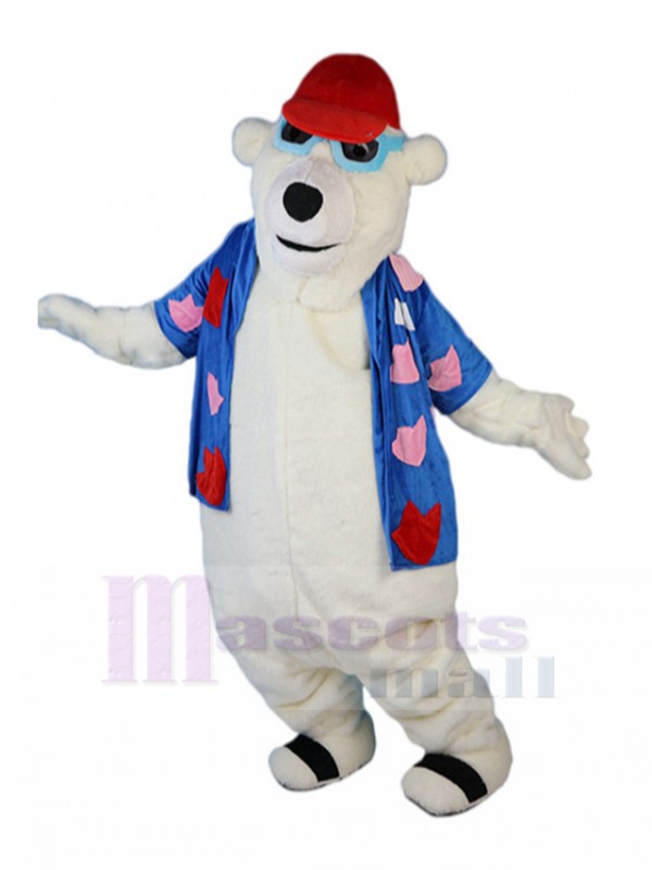 Polar Bear mascot costume