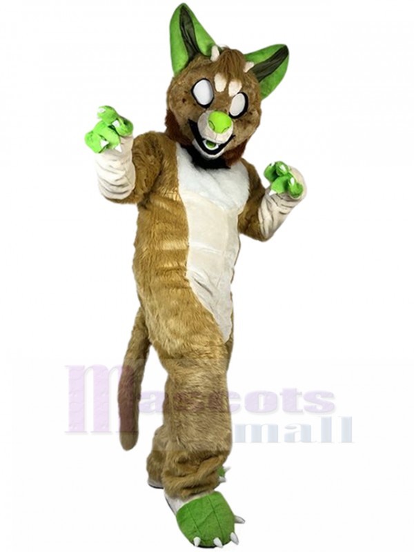 wolf mascot costume