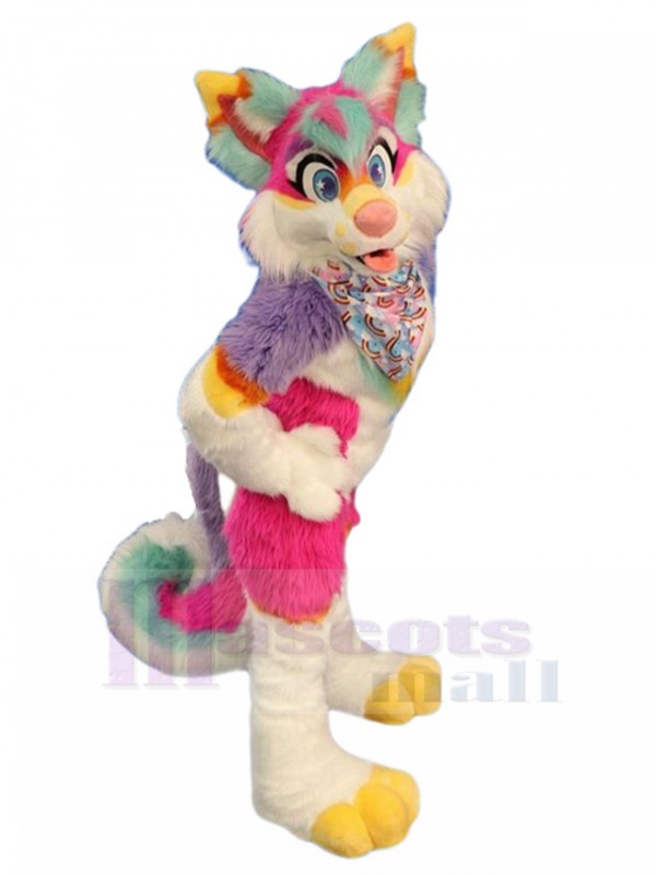 wolf mascot costume