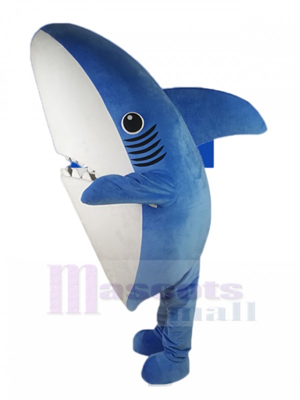 Shark mascot costume