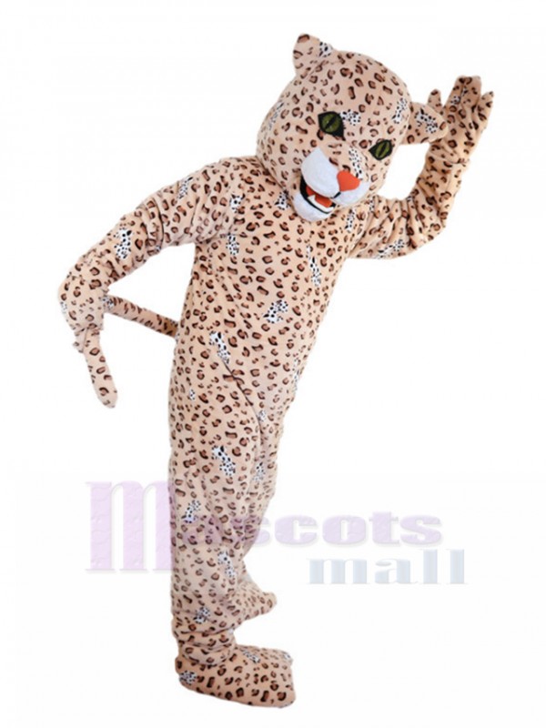 Leopard mascot costume