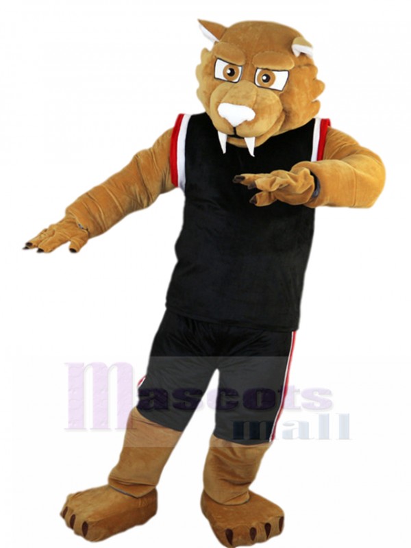 Leopard mascot costume