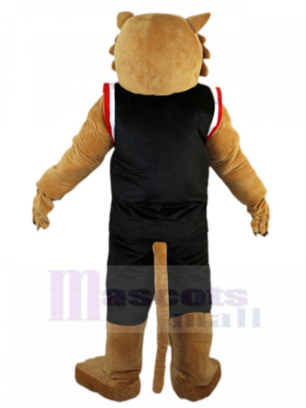 Leopard mascot costume