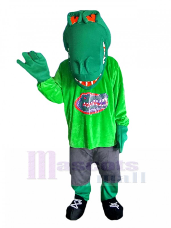 Crocodile mascot costume