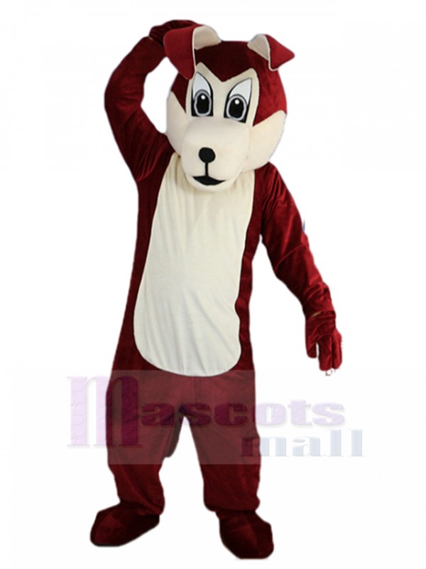wolf mascot costume