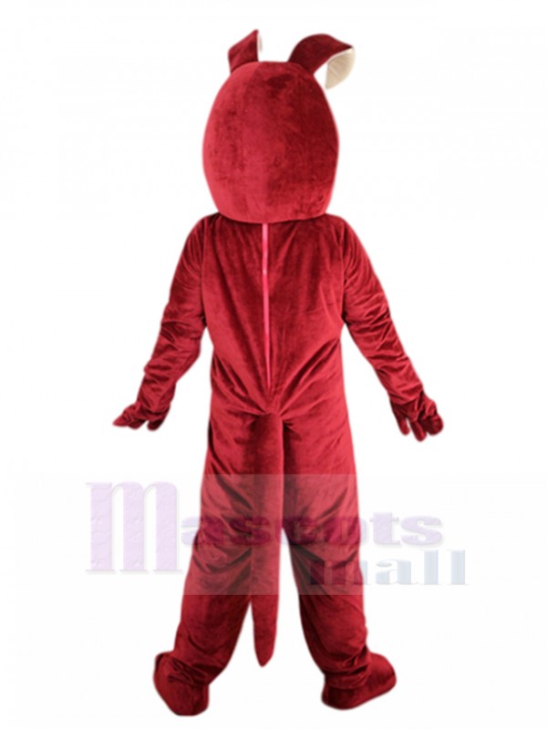 wolf mascot costume