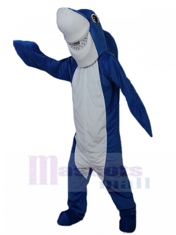 Shark mascot costume