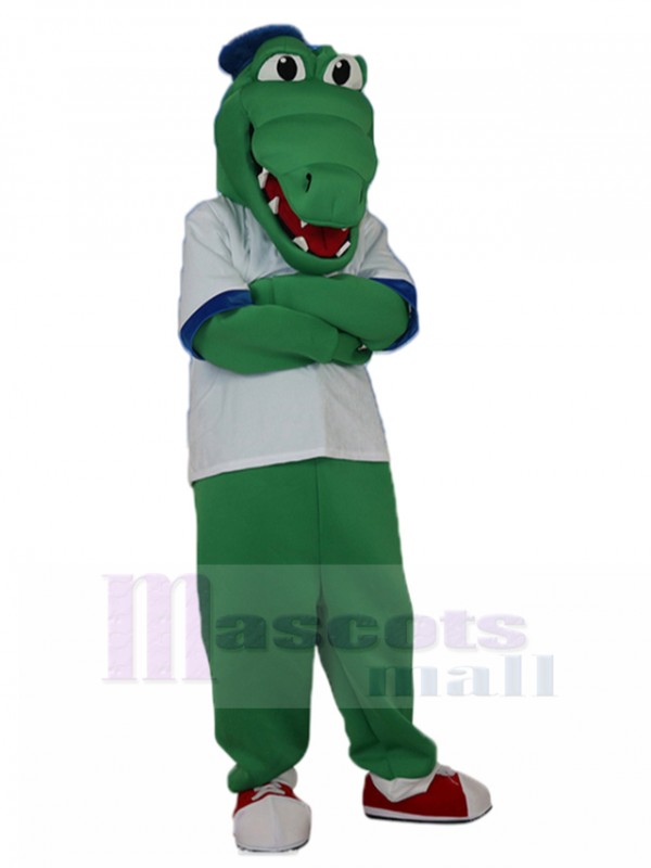 Crocodile mascot costume