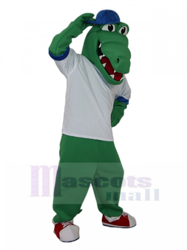 Crocodile mascot costume