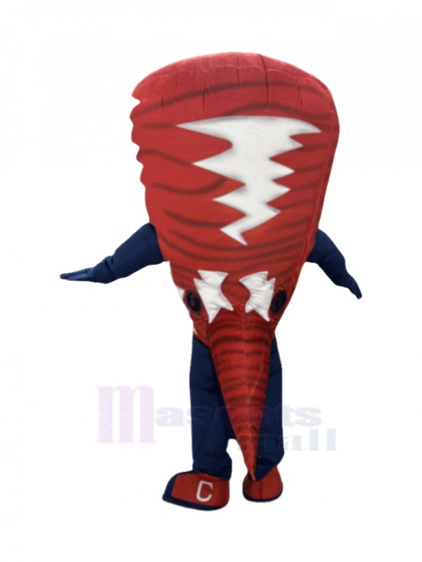 Tornado Typhoon mascot costume