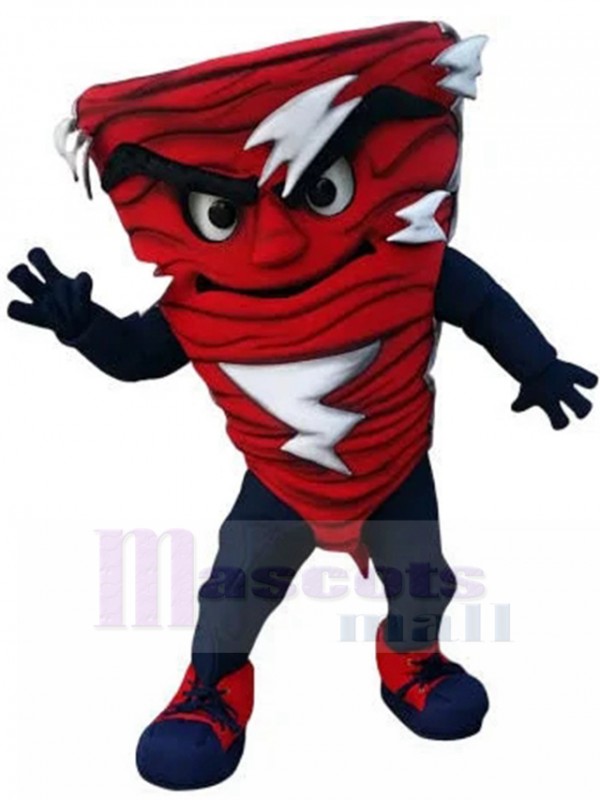 Tornado mascot costume