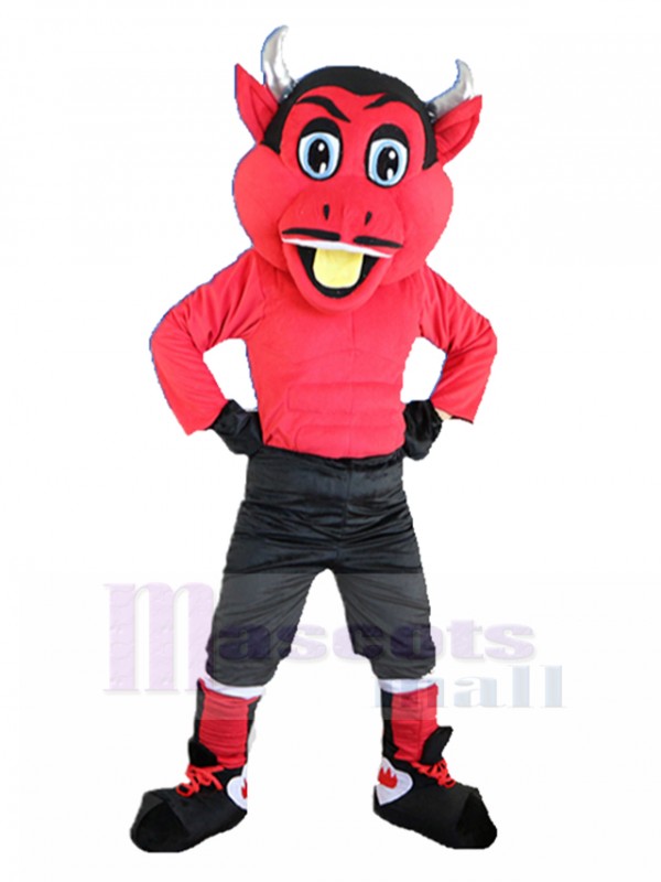 Devil mascot costume