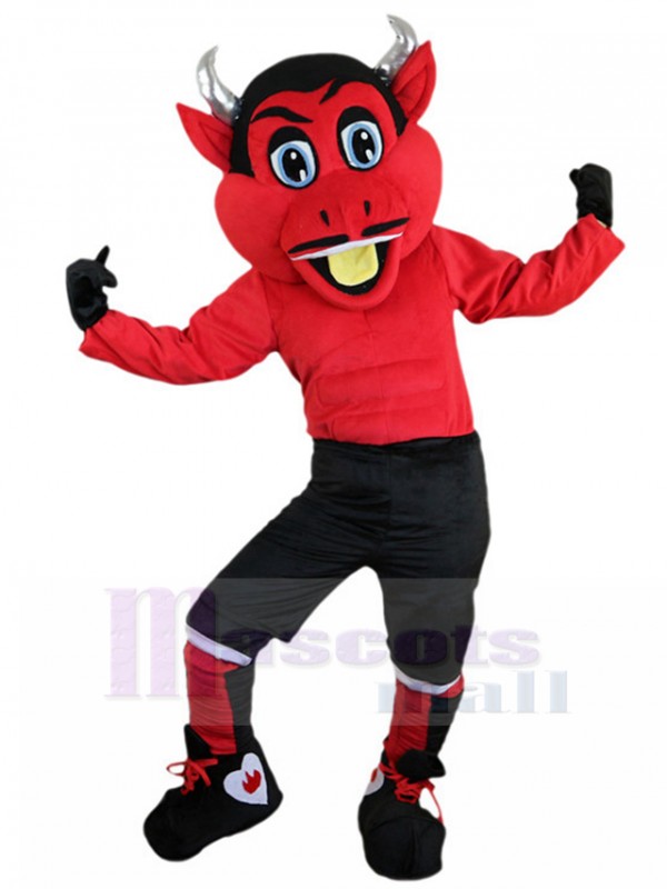 Devil mascot costume