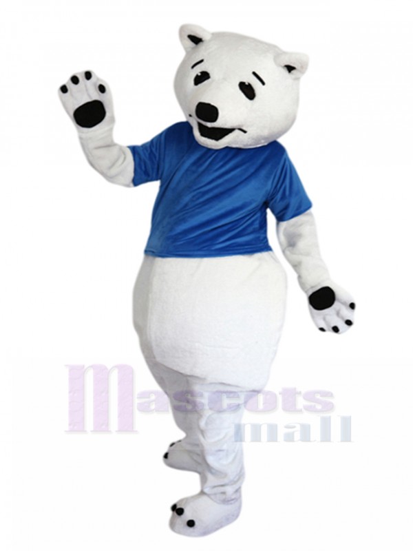 Polar Bear mascot costume