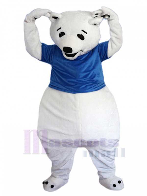 Polar Bear mascot costume