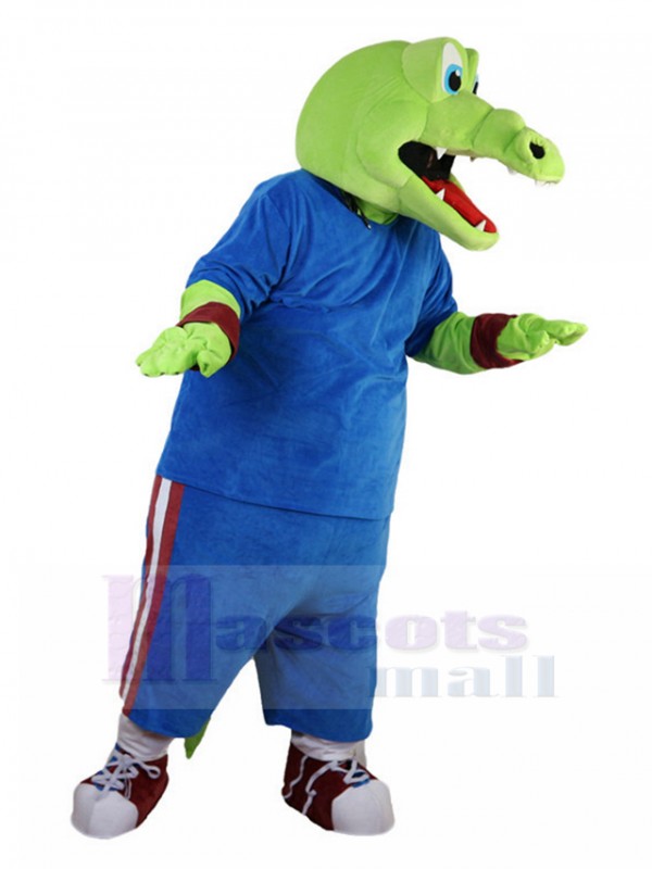 Crocodile mascot costume