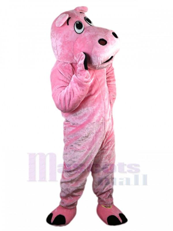 Hippo mascot costume