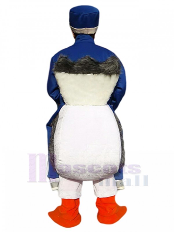 Swan mascot costume