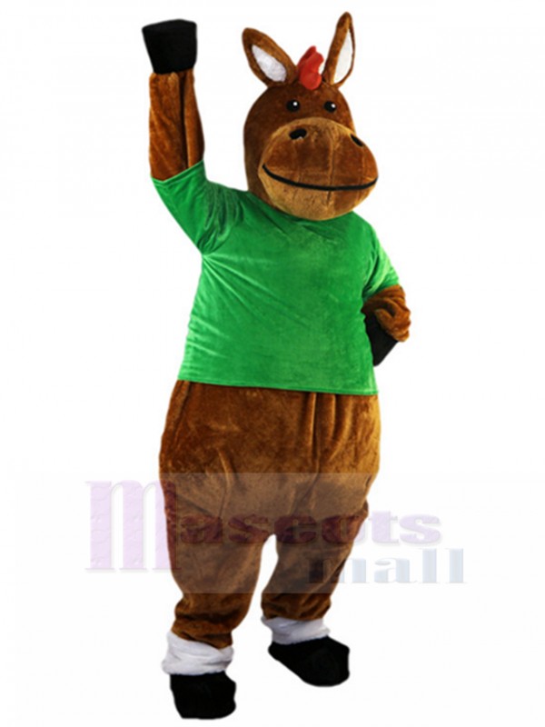 Donkey mascot costume