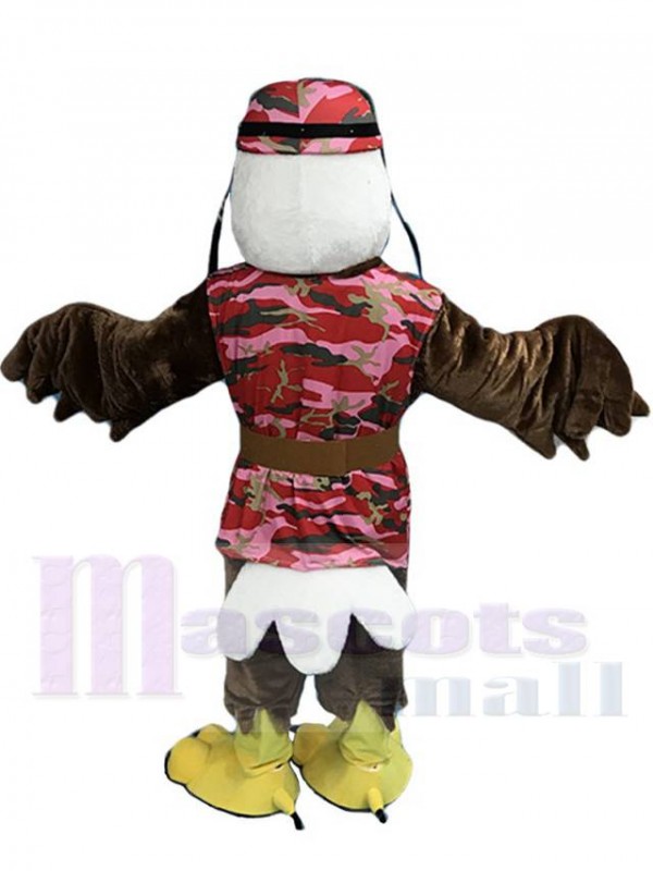 Pilot Eagle mascot costume