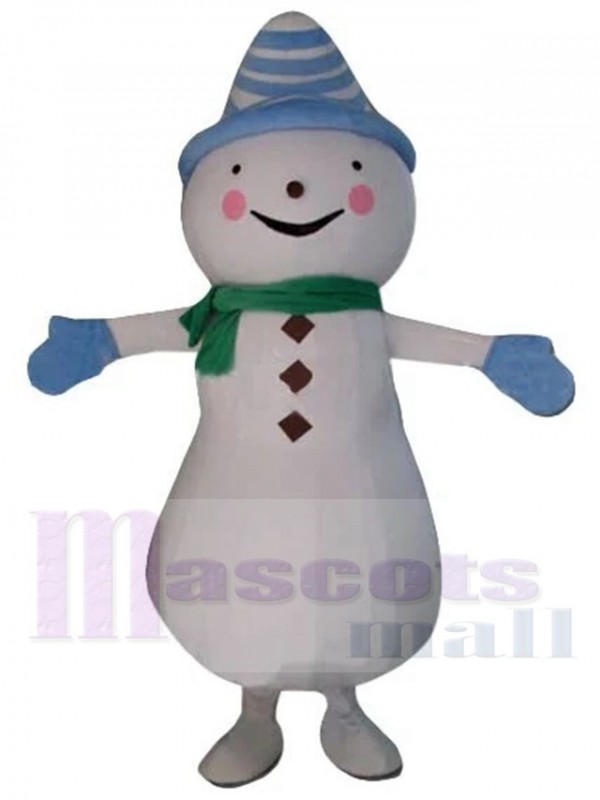 Snowman mascot costume