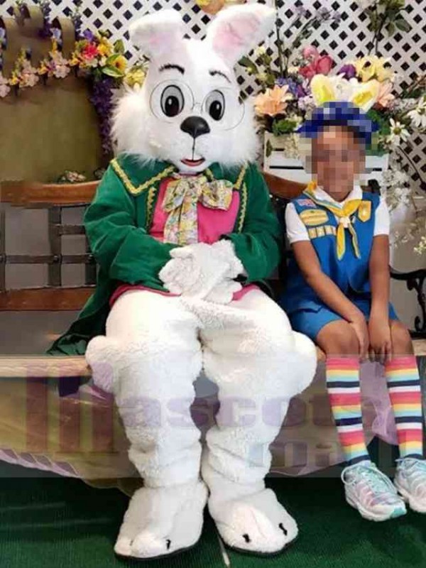Wendell Rabbit mascot costume