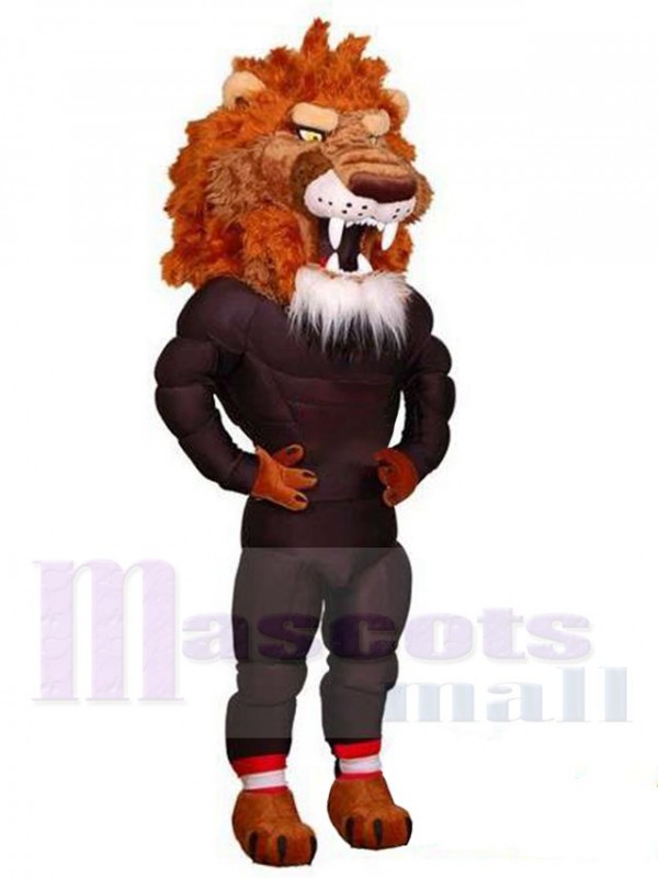 Lion mascot costume
