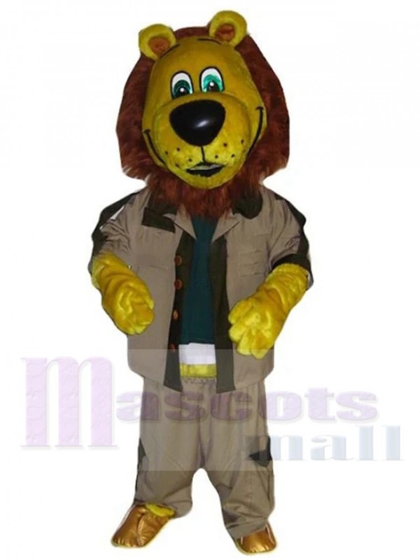 Lion mascot costume