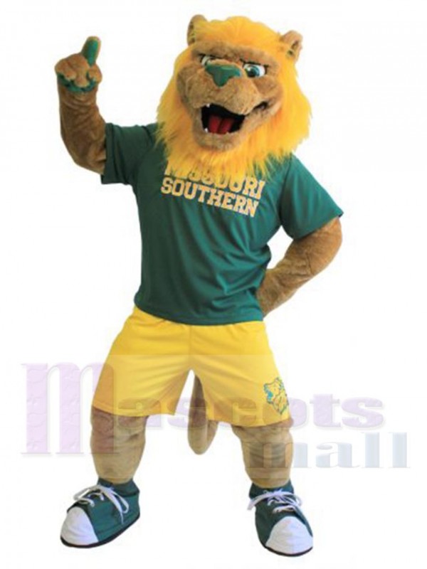 Lion mascot costume