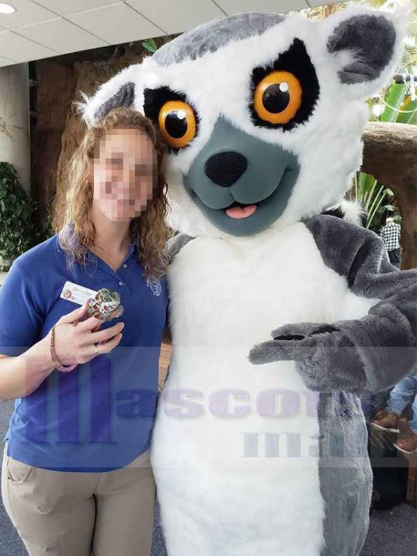 Lemur mascot costume