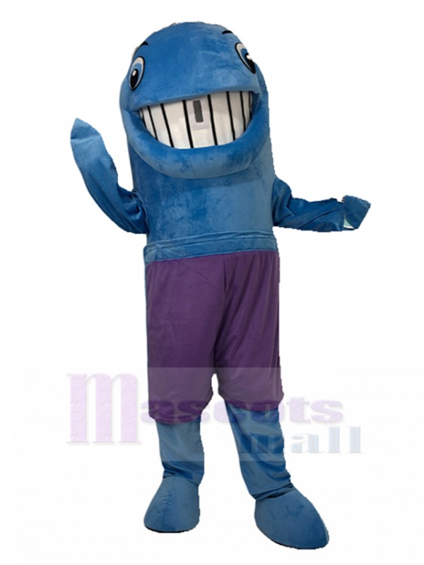 Whale mascot costume