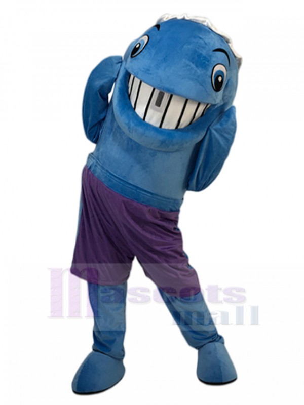 Whale mascot costume