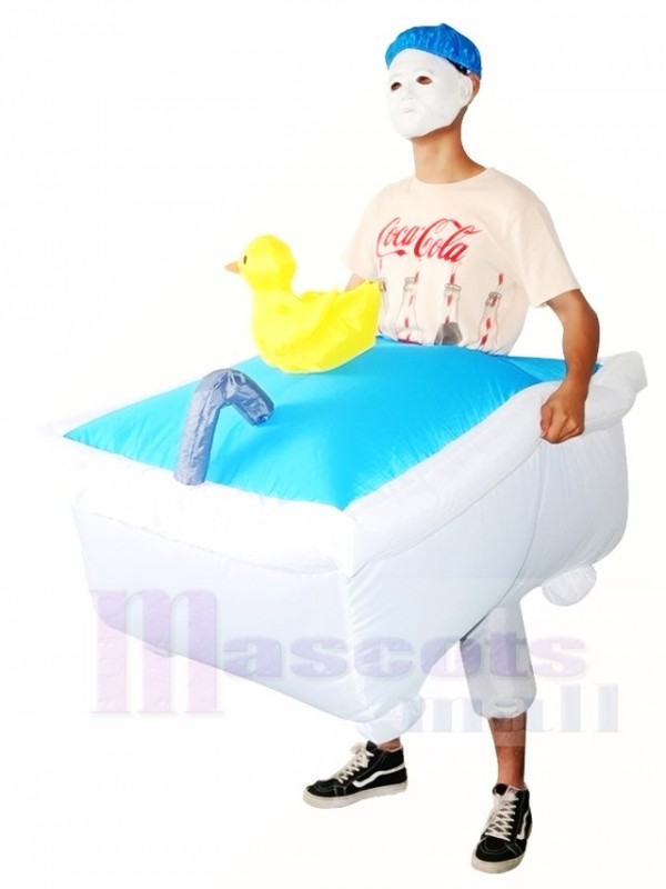 Bathtub Swimming Pool Carry on Inflatable Halloween Xmas Costumes for Adults