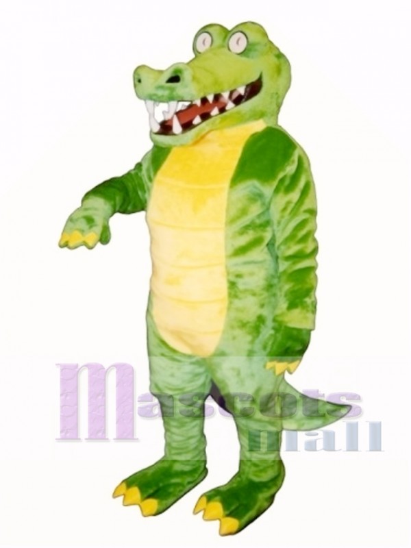 Brawny Gator Mascot Costume