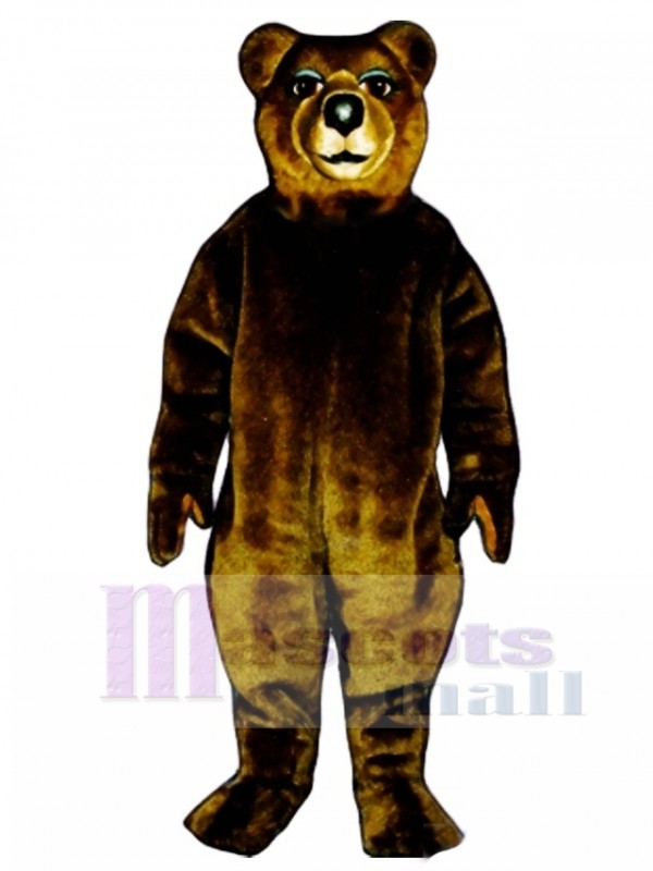 Mrs. Brown Bear Mascot Costume