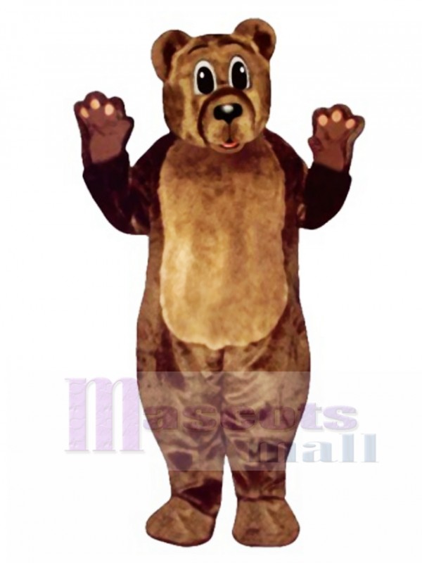 Baby Bear Christmas Mascot Costume