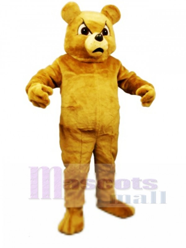 Cute Boxer Bear Mascot Costume