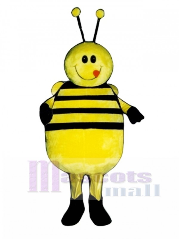 Fat Bee Mascot Costume