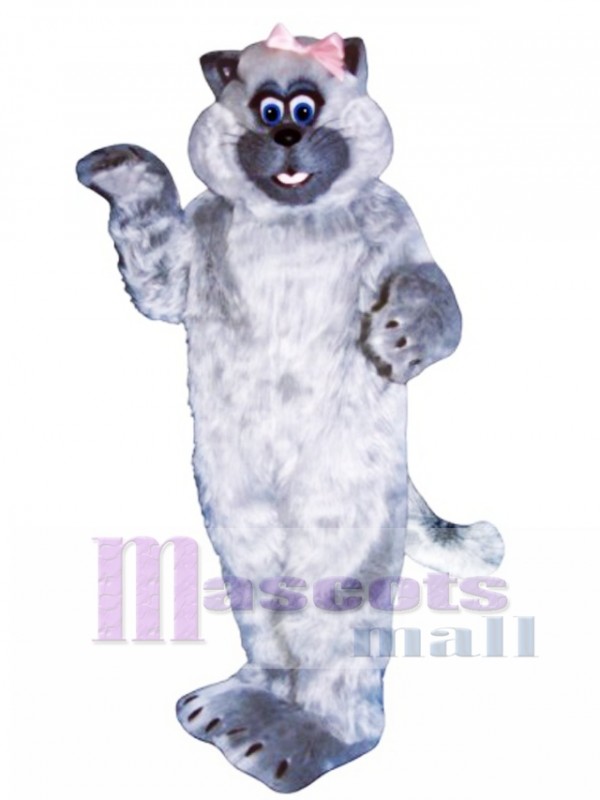 Cute Tabitha Cat Mascot Costume
