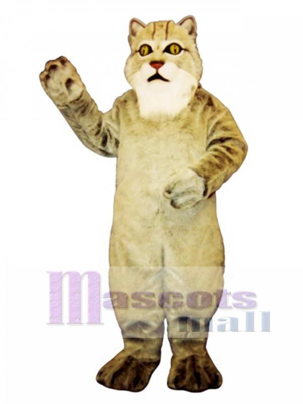 Cute Lynx Cat Mascot Costume