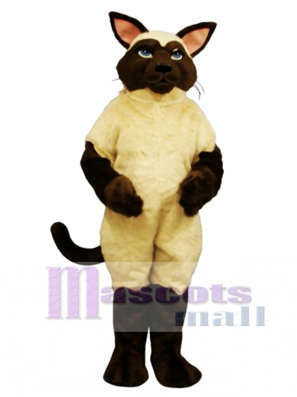 Cute Sally Siamese Cat Mascot Costume