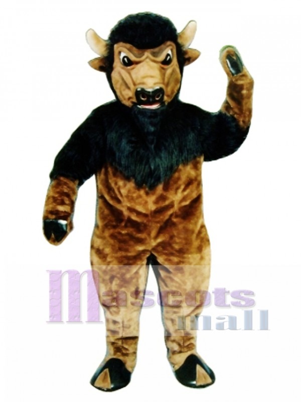 Bison Mascot Costume