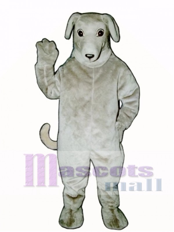 Cute Greyhound Dog Mascot Costume