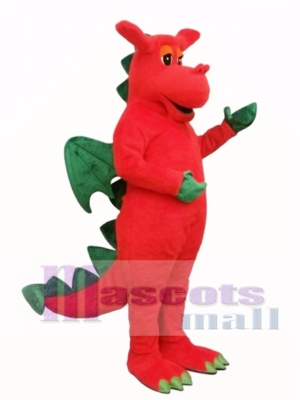 Winged Dragon Mascot Costume