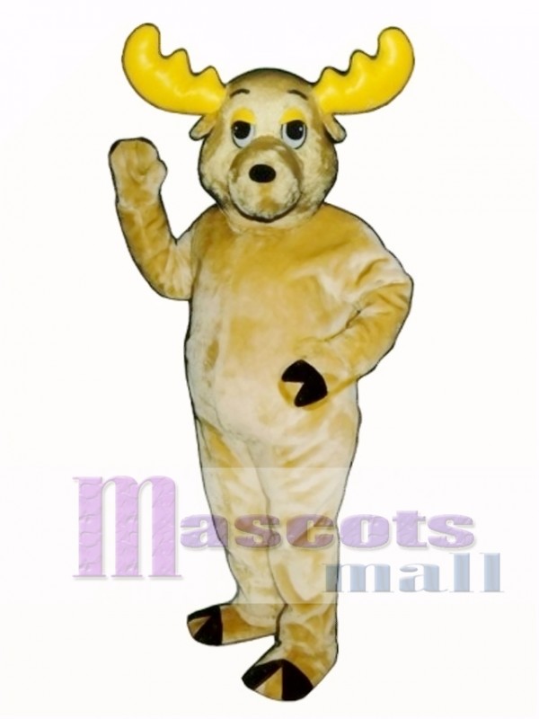 Cute Morty Moose Mascot Costume