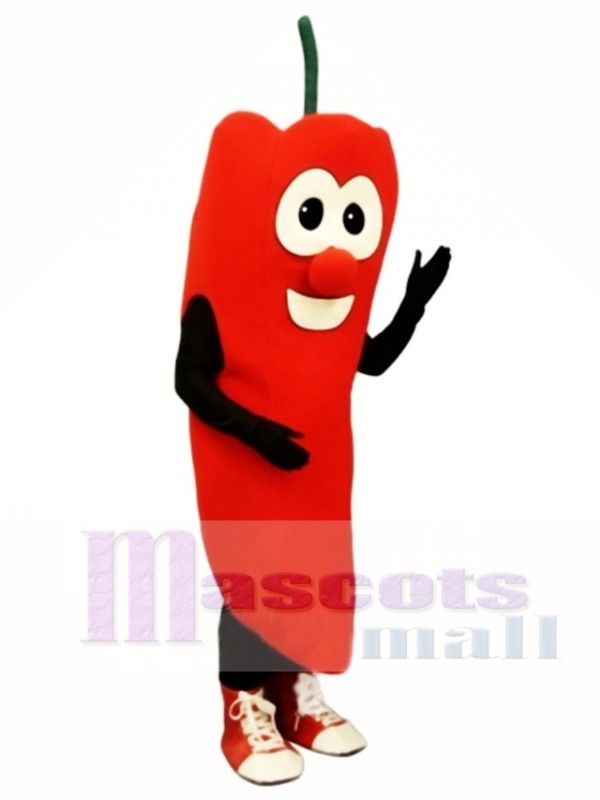 Sunny Red Pepper Mascot Costume